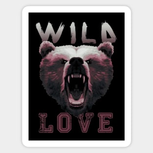 wild love Sticker